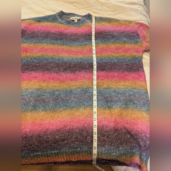 Rainbow 🌈 Oversized Sweater M - Picture 6 of 6
